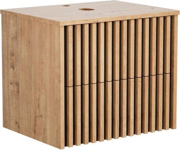 Wastafelkast - Wastafelmeubel - Wastafelonderkast - 61 cm -, Verzenden, Zo goed als nieuw