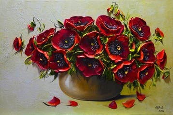 Bajor Kinga - Poppies
