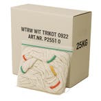 Primp Poetslappen hk katoen wit 25 kg, wit, Verzenden, Nieuw
