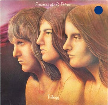 Emerson, Lake and Palmer - Trilogy, Cd's en Dvd's, Vinyl | Pop, Ophalen of Verzenden, Gebruikt