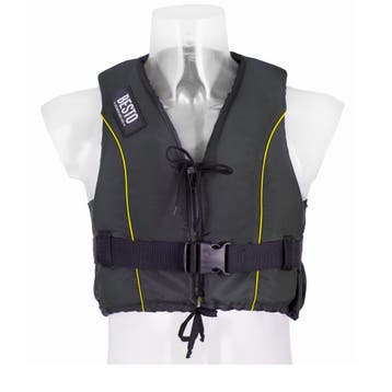 Zwemvest Besto Dinghy Zipper 50N All Black / Yellow-XLarge 5, Ophalen of Verzenden, Nieuw