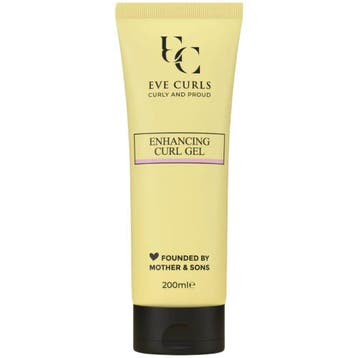 Eve Curls Enhancing Curl Gel - 200ml, Ophalen of Verzenden, Nieuw, Overige typen
