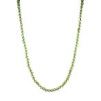 Vintage peridoot collier met gouden sluiting 14/18 kt, Ophalen of Verzenden, Nieuw