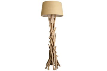 Vloerlamp WILD NATURE 155cm drijfhout - 30208, Ophalen of Verzenden, Nieuw