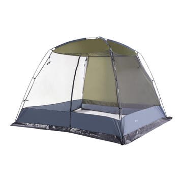 pro.tec Paviljoen Beekdaelen met klamboe 305x305x213 cm groe, Caravans en Kamperen, Verzenden, Nieuw
