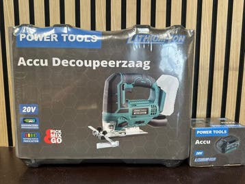 Veiling - 20V Accu Decoupeerzaag met 4.0Ah Accu en Koffer, Doe-het-zelf en Verbouw, Nieuw