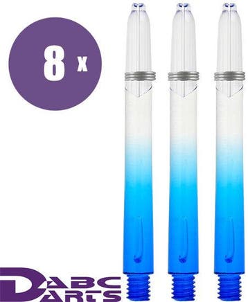ABC Darts – Vision Edge Blauw - 8 sets (Dart Shafts), Ophalen of Verzenden, Nieuw, Shafts
