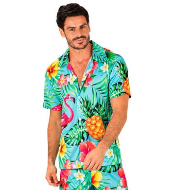 Zomer Partyblouse Flamingo Volwassen, Ophalen of Verzenden, Nieuw