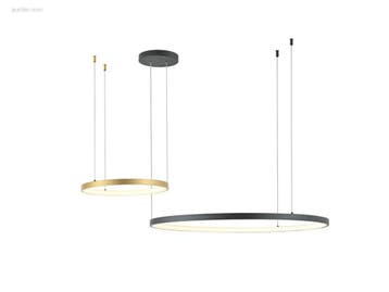 Orien Design Hanglamp Zand Zwart en Goud..., Nieuw