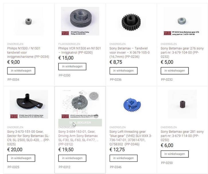 Reserveonderdelen voor video apparatuur, Audio, Tv en Foto, Professionele Audio-, Tv- en Video-apparatuur, Nieuw, Ophalen of Verzenden