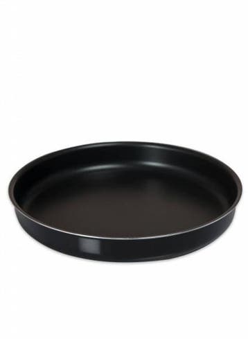 Ovenschaal Rond Aluminium 42cm Zwart, Ophalen of Verzenden, Nieuw