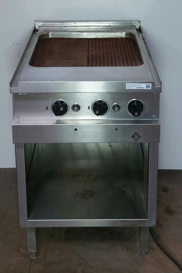 Occasion bakplaat 1/2 glad 1/2 geribbeld, Ophalen, Gebruikt, Ovens, Magnetrons en Steamers
