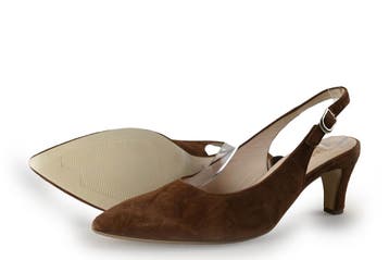 Gabor Slingbacks in maat 40 Bruin, Bruin, Verzenden, Gabor, Zo goed als nieuw