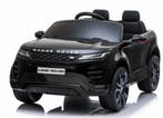 Kinderauto, RANGE ROVER EVOQUE zwart, FM, radio rc, leder, Ophalen of Verzenden, Nieuw