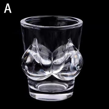 Lichaamsvorm Shotglas – Grappig Transparant Drinkglas Bar, Verzenden, Nieuw