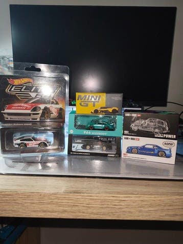 Hot Wheels, ot 1:64 - Modelauto (6) - Hot wheels elite64, Nieuw