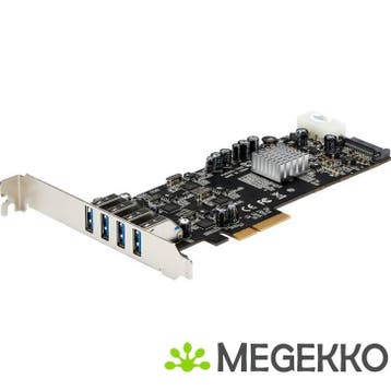 StarTech.com 4-poorts PCI Express (PCIe) SuperSpeed USB 3.2, Verzenden, Nieuw, Startech