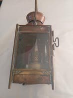 butin - butin - Stoplicht - Messing, Koper - lamp trein, Antiek en Kunst