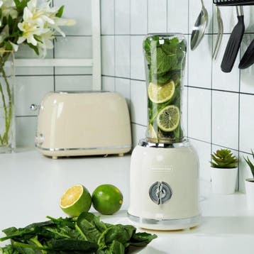 2dekans | KitchenApp - Retro Blender - Inclusief twee, Ophalen of Verzenden, Zo goed als nieuw