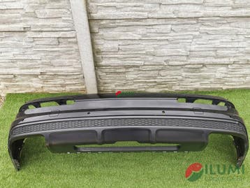 Achterbumper Audi Q7 4M S Line org. diffuser 15-19, Verzenden, Gebruikt, Audi