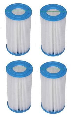Vervangingsfilters Jilong Avenli Type 3 | Set 4 | Nieuw |..., Tuin en Terras, Zwembaden, Minder dan 80 cm, Overige typen, Rond