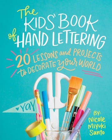The Kids Book of Hand Lettering - Nicole Miyuki Santo, Verzenden, Zo goed als nieuw, Nicole Miyuki Santo