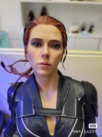 Queen Studios - Figuur - Black Widow - Plastic, Hars, Nieuw