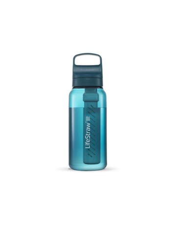LifeStraw waterfilterfles Go 2.0 Laguna Teal 1 liter - Blauw, Verzenden, Nieuw