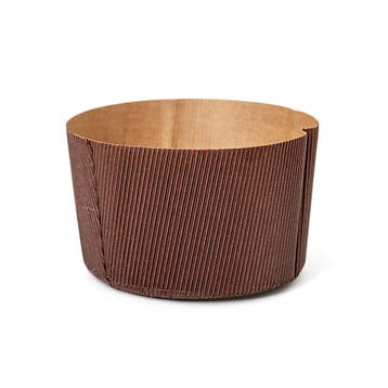 Canasta/Panettone Bakvorm Ø15x11(h) cm 5 stuks, Verzenden, Nieuw