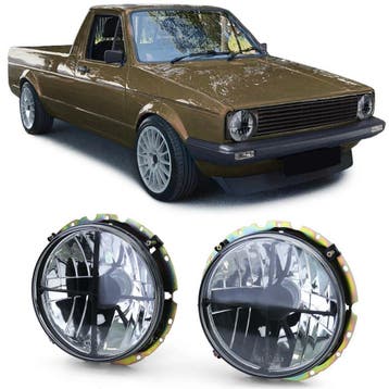 Koplampen Met Kruis VW Caddy 1 CS090, Nieuw, Volkswagen
