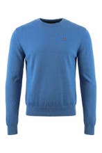 Napapijri Trui in maat M Blauw, Kleding | Heren, Truien en Vesten, Verzenden, Zo goed als nieuw, Blauw, Napapijri