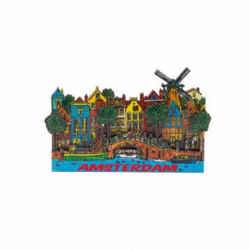 Magneet 2D MDF Amsterdam, Ophalen of Verzenden, Nieuw