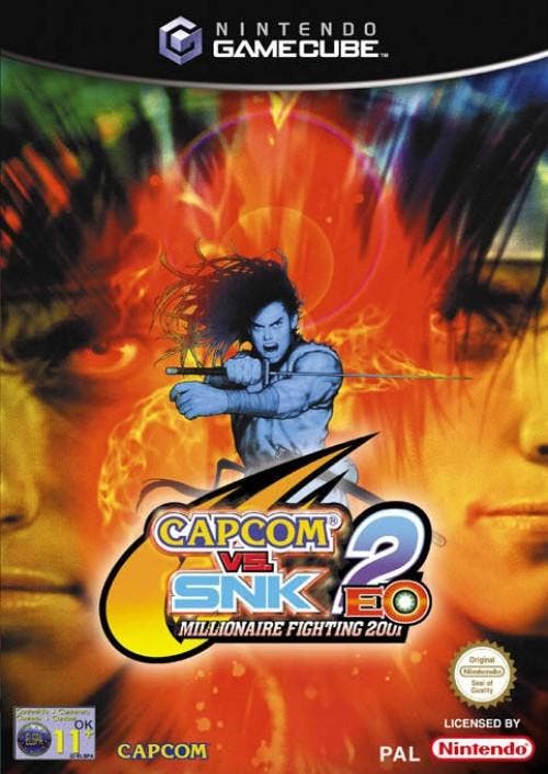 Capcom Vs SNK 2 EO (GameCube), Spelcomputers en Games, Games | Nintendo GameCube, Gebruikt, Vanaf 7 jaar, Verzenden