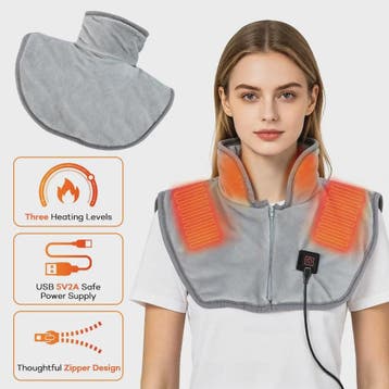 Elektrische Verwarmde Schouder-Nek Sjaal - Thermische Compre, Verzenden, Nieuw