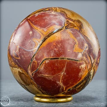 Zeer zeldzame Simbirzit - Sphere uit Ulyanovski, Rusland-