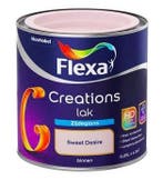 Flexa Creations Lak Zijdeglans - Sweet Desire - 0,25 liter, Overige kleuren, Nieuw, Ophalen of Verzenden, Lak