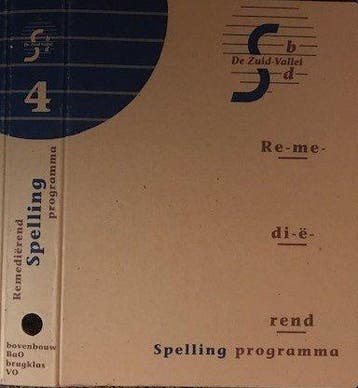 Remediërend Programma Spelling Zuid-Vallei 4, Verzenden, Nieuw