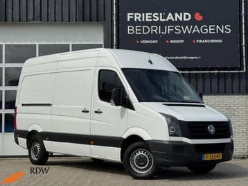Zakelijke lease - Volkswagen Crafter Bestel 30 2.0 TDI L2H2, Euro 5, Stof, Gebruikt, Zwart