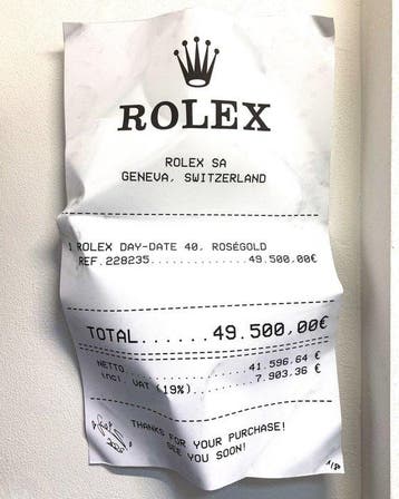 Louis Michel Krüger - Rolex Reciept (Dirty)