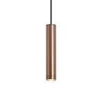 Design hanglamp donker brons GU10 50mm IP44 - Tuba, Verzenden, Nieuw, Design
