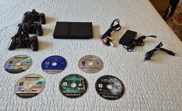 Sony - PlayStation 2 Slim SCPH-70004 - PlayStation 2 Slim, Nieuw