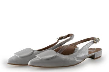 Lina Locchi Slingbacks in maat 39 Grijs, Lina Locchi, Verzenden, Grijs, Gedragen