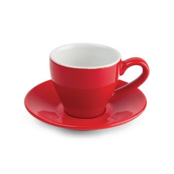 Olympia Café espressokoppen rood 10cl (12 stuks), Verzenden, Nieuw