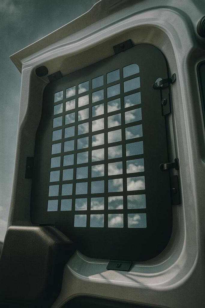 Raamroosters achterdeuren Citroën Berlingo, Auto diversen, Auto-accessoires, Ophalen of Verzenden