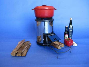 Petromax  Silverfire USA COOX Hout Kooktoestel Rocket Stove, Ophalen of Verzenden, Nieuw