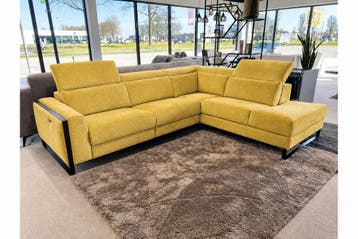 Hoekbank Meppel - bankstellen - Geel, Nieuw, 150 cm of meer, Stof, 250 tot 300 cm