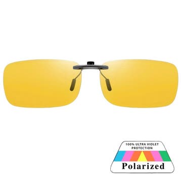 Fako Sunglasses - Clip On Voorzet Zonnebril Gun Metal -, Verzenden, Nieuw