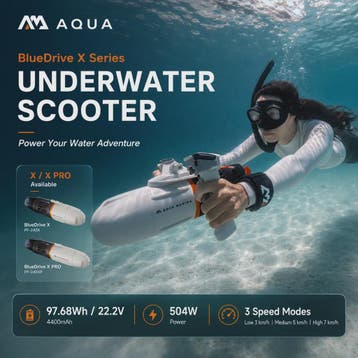 Aqua Marina BlueDrive X/X PRO Elektrische Onderwater Scooter, Verzenden, Nieuw