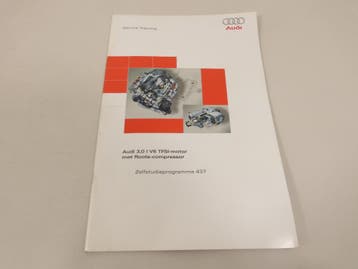 AUDI Zelfstudieprogramma #437 3,0L V6 TFSI-motor met Roots, Verzenden