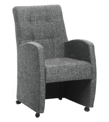 Eetkamerstoel Pierre - eetkamerstoelen, Nieuw, Stof